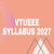 VTUEEE Syllabus 2026 (Released): Download Detailed Syllabus PDF